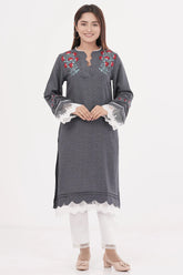 Women's Ethnic Tops (Bluish Grey)